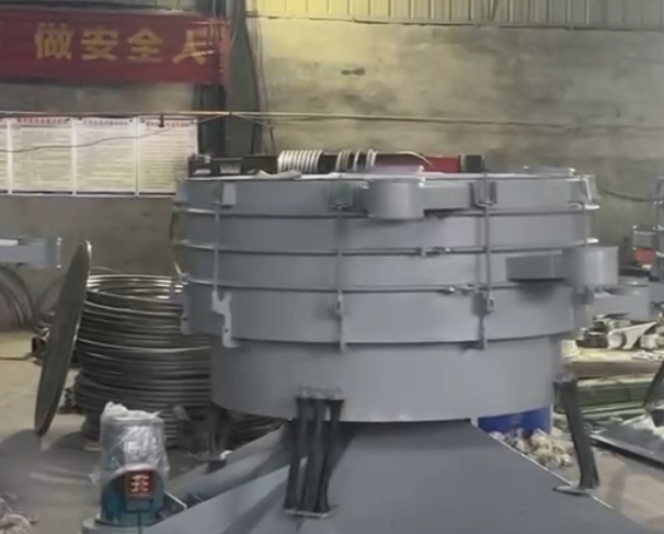 Video of circular swing screen delivery