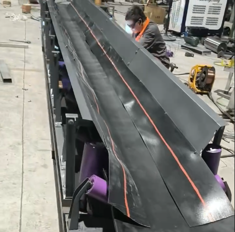 Shipping video - belt conveyor